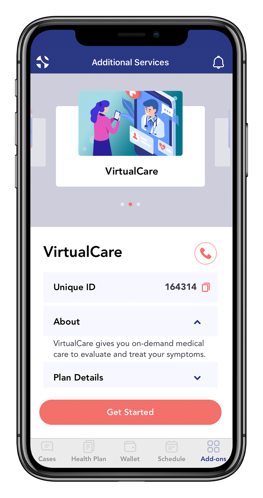 Find your Unique ID in the <br>
Additional Services tab in the member portal.