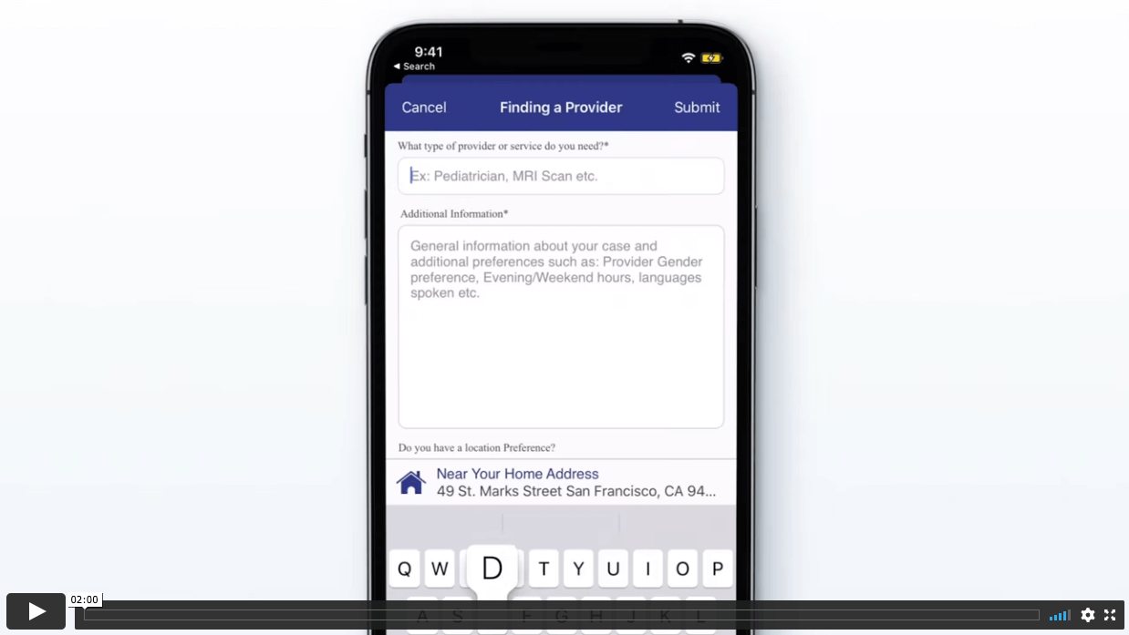 Video App Demo TouchCare