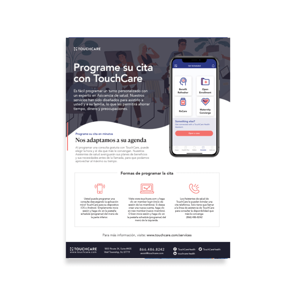 Get Scheduled (Spanish)