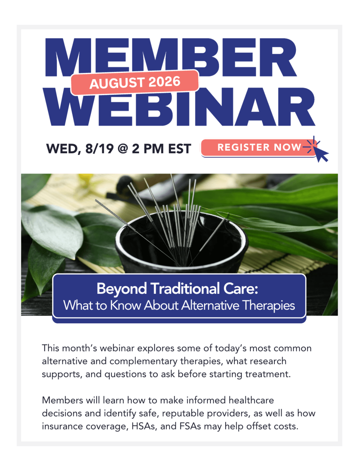 August Webinar